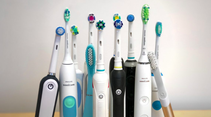 Electric Toothbrush Top 10 on display