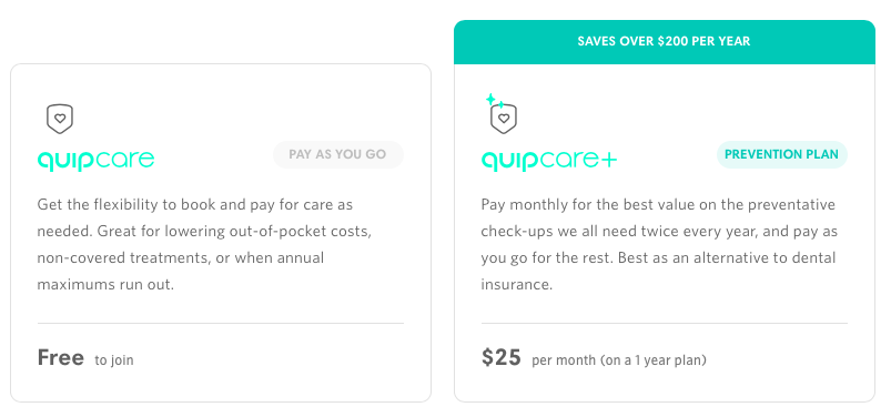quipcare and quipcare+ benefits and pricing