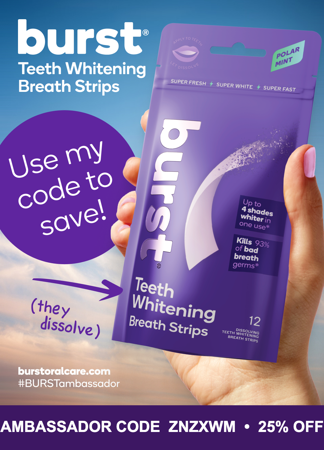 The 15-Minute Fix: What Burst’s Dissolving Breath Strips Actually Do