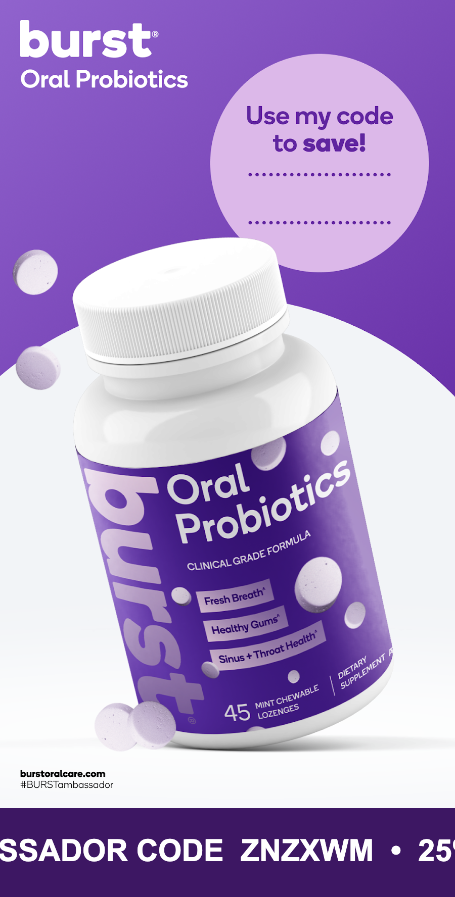 Bad Breath Isn’t Always a Brushing Problem — What Burst’s Oral Probiotics Actually Target